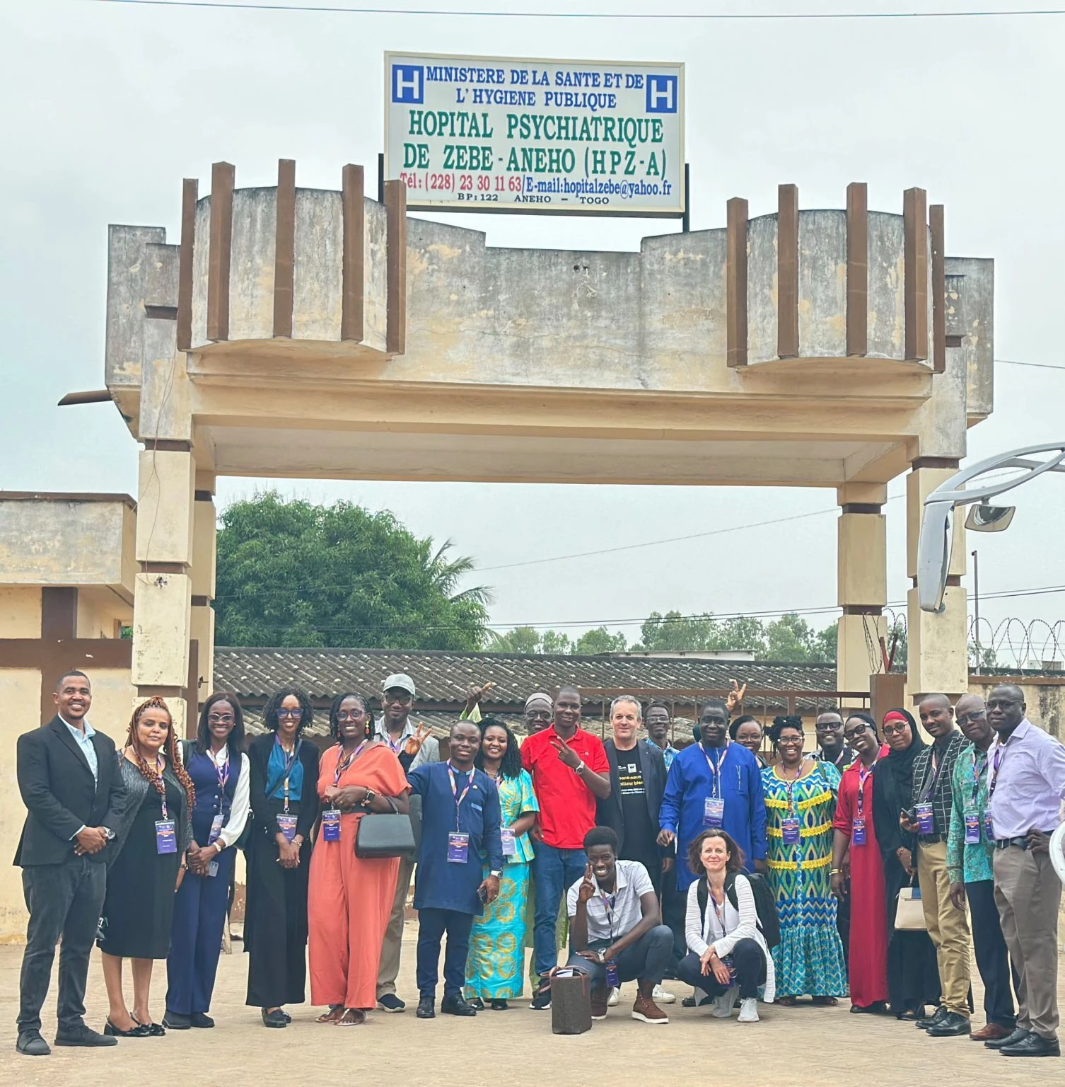 Participants de l'atelier inter-pays sur la santé mentale à Lomé